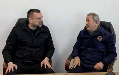 Millî Savunma Bakanı Hulusi Akar, Bosna-Hersek Dışişleri Bakanı Elmedin Konakoviç ile Bir Araya Geldi