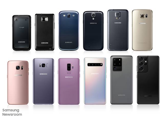 Samsung son model akıllı telefonlar...