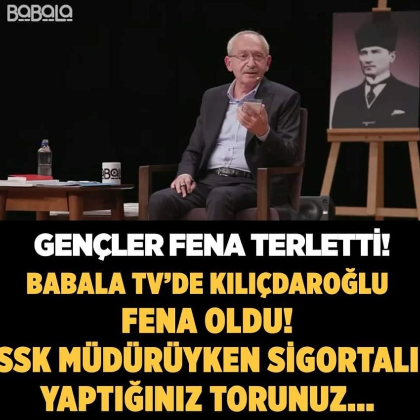 Babala TV’de Kemal Kılıçdaroğlu’nu öyle bir terlettiler ki! Öyle sorular soruldu ki…