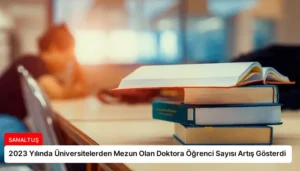 2023 Yılında Üniversitelerden Mezun Olan Doktora Öğrenci Sayısı Artış Gösterdi