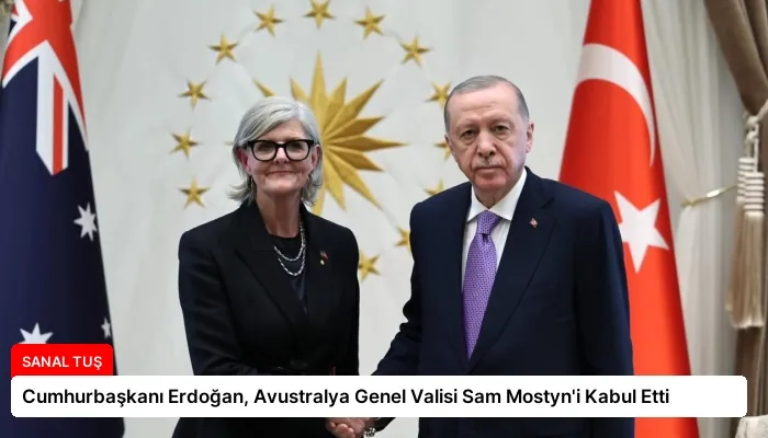 Cumhurbaşkanı Erdoğan, Avustralya Genel Valisi Sam Mostyn’i Kabul Etti