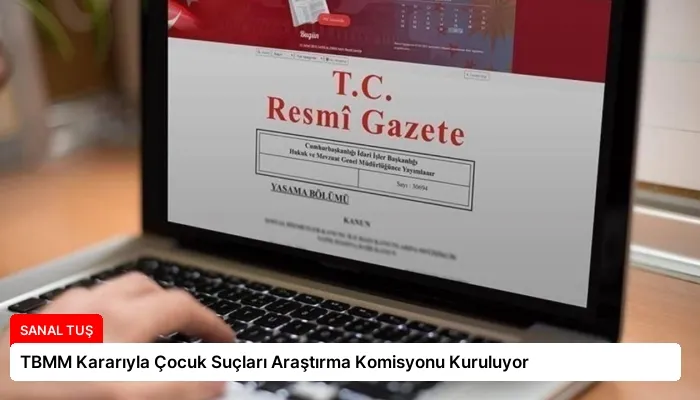 TBMM Kararıyla Çocuk Suçları Araştırma Komisyonu Kuruluyor