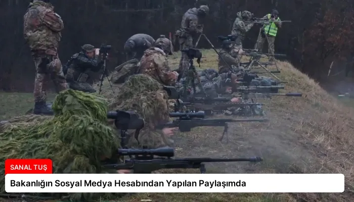 Bakanlığın Sosyal Medya Hesabından Yapılan Paylaşımda