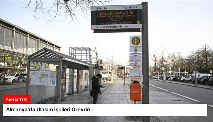 Almanya’da Ulaşım İşçileri Grevde