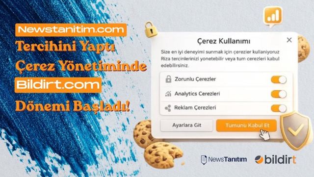 🚨 Newstanitim.com Tercihini Yaptı: Çerez Yönetiminde Bildirt.com Dönemi Başladı!