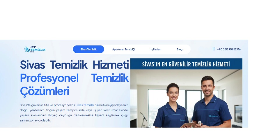 Sivas Temizlik | Sivastemizlikhizmetleri.com En İyi Hizmet