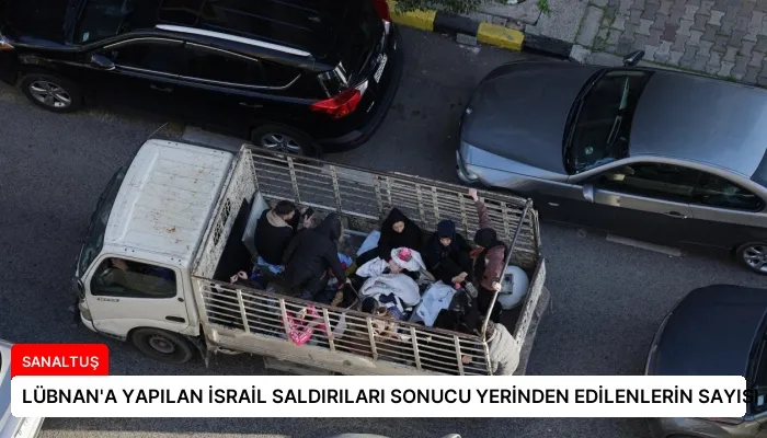 LÜBNAN’A YAPILAN İSRAİL SALDIRILARI SONUCU YERİNDEN EDİLENLERİN SAYISI ARTIYOR