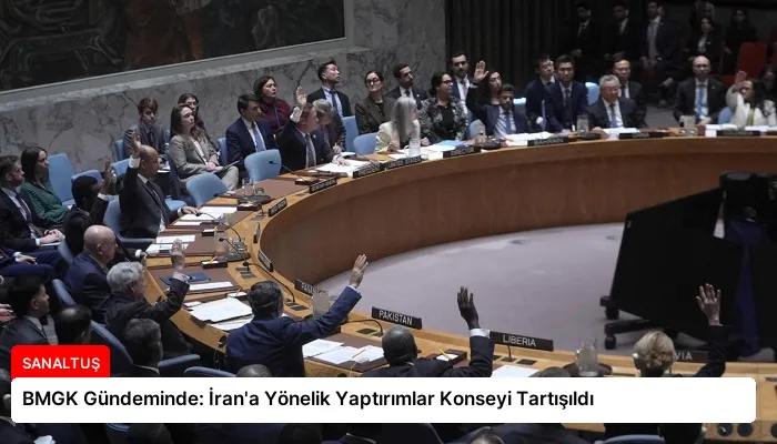BMGK Gündeminde: İran’a Yönelik Yaptırımlar Konseyi Tartışıldı