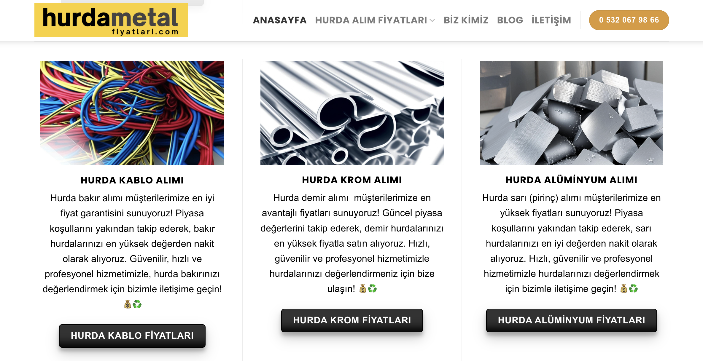 Hurda Bakır, Demir ve Alüminyum Alımı İstanbul: Güncel Fiyatlar ve Profesyonel Hizmet