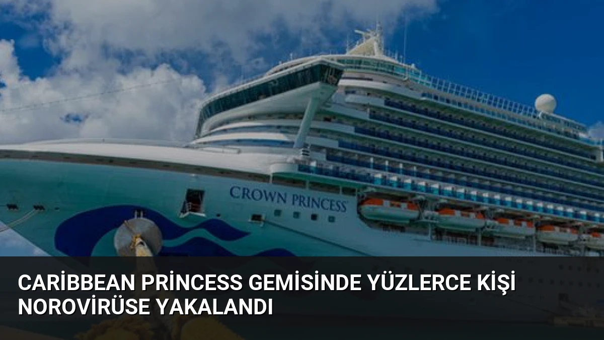 Caribbean Princess Gemisinde Yüzlerce Kişi Norovirüse Yakalandı