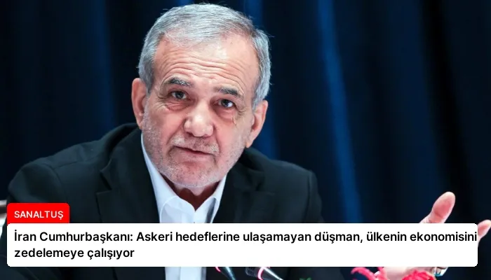 İran Cumhurbaşkanı: Askeri hedeflerine ulaşamayan düşman, ülkenin ekonomisini zedelemeye çalışıyor