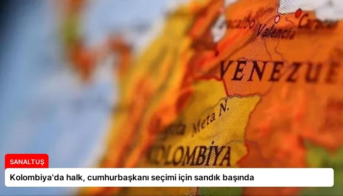 Kolombiya’da halk, cumhurbaşkanı seçimi için sandık başında