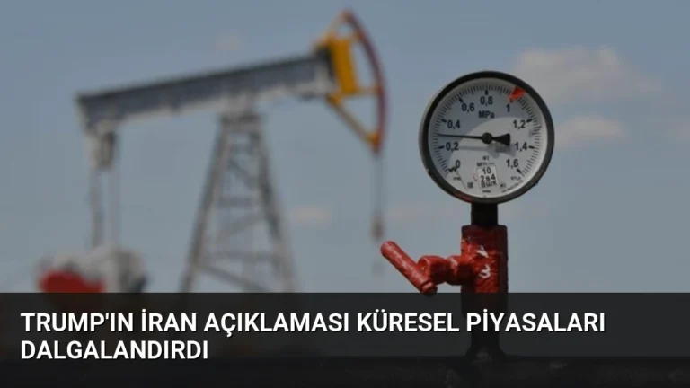 Trump’ın İran Açıklaması Küresel Piyasaları Dalgalandırdı