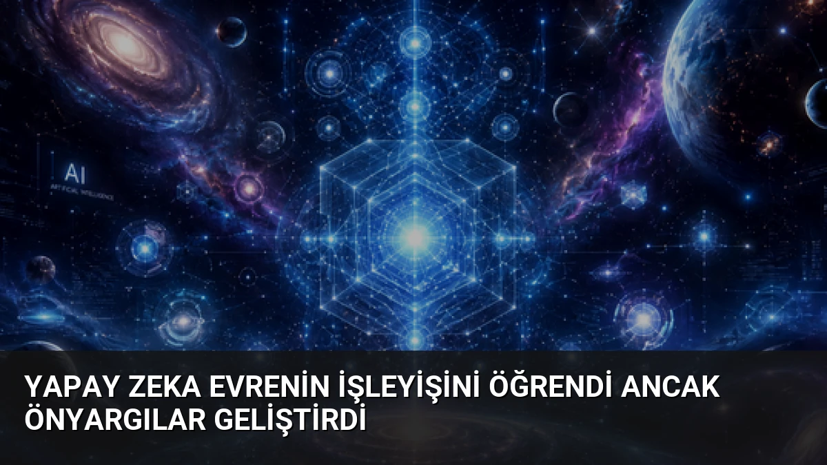 Yapay Zeka Evrenin İşleyişini Öğrendi Ancak Önyargılar Geliştirdi