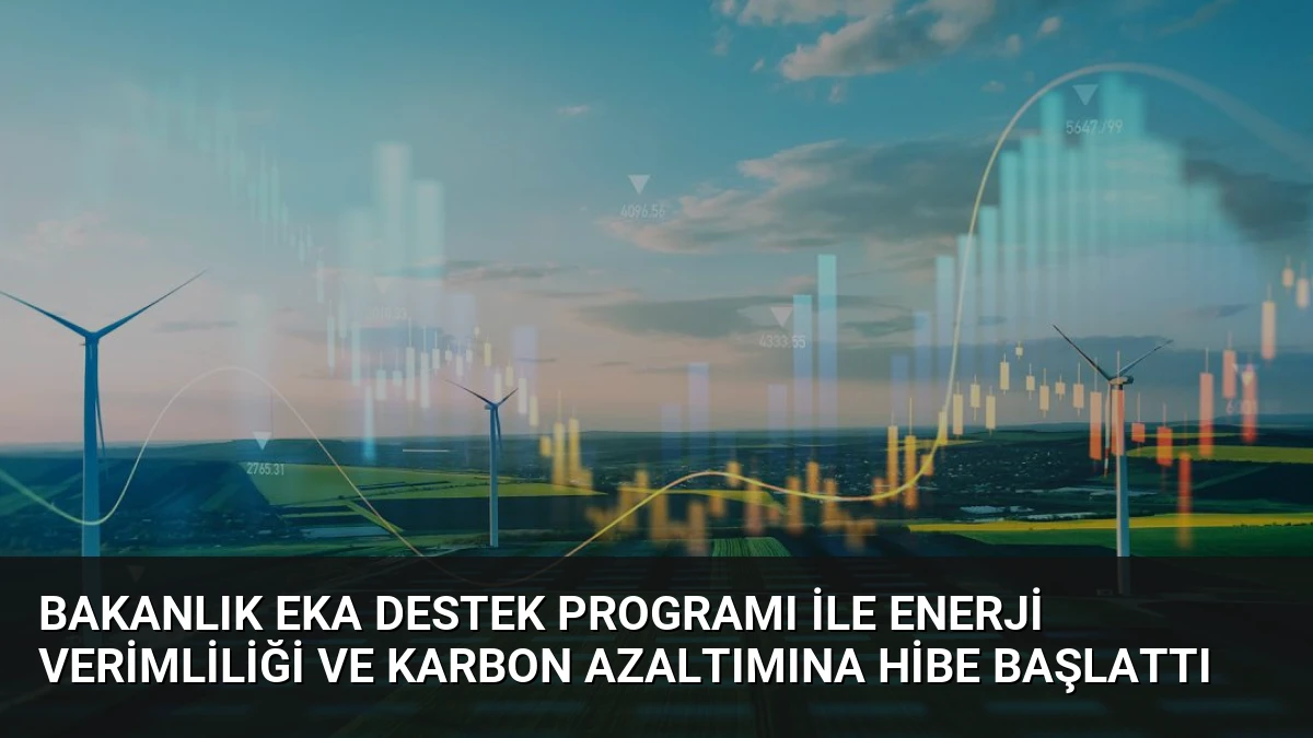 Bakanlık EKA Destek Programı ile Enerji Verimliliği ve Karbon Azaltımına Hibe Başlattı