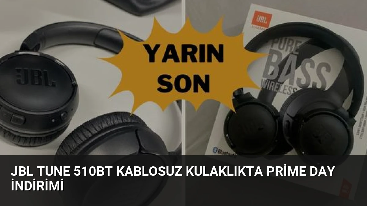 JBL Tune 510BT Kablosuz Kulaklıkta Prime Day İndirimi