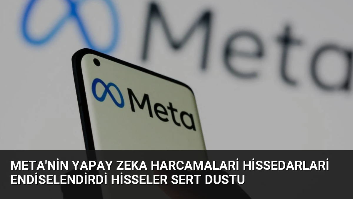 Meta’nin Yapay Zeka Harcamalari Hissedarlari Endiselendirdi Hisseler Sert Dustu