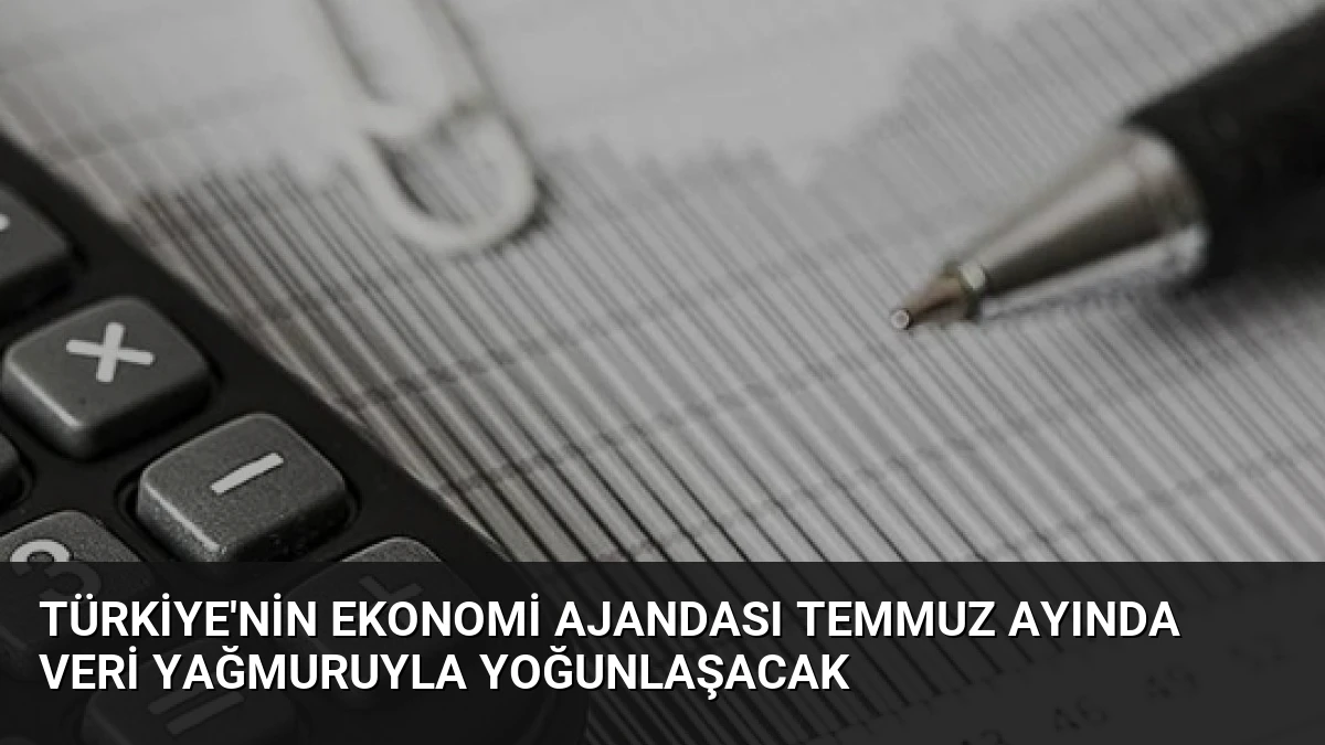Türkiye’nin Ekonomi Ajandası Temmuz Ayında Veri Yağmuruyla Yoğunlaşacak