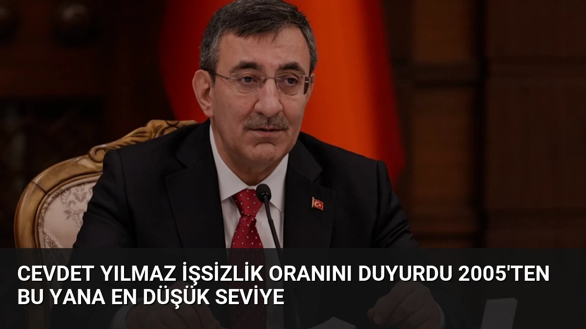 Cevdet Yılmaz İşsizlik Oranını Duyurdu 2005’ten Bu Yana En Düşük Seviye