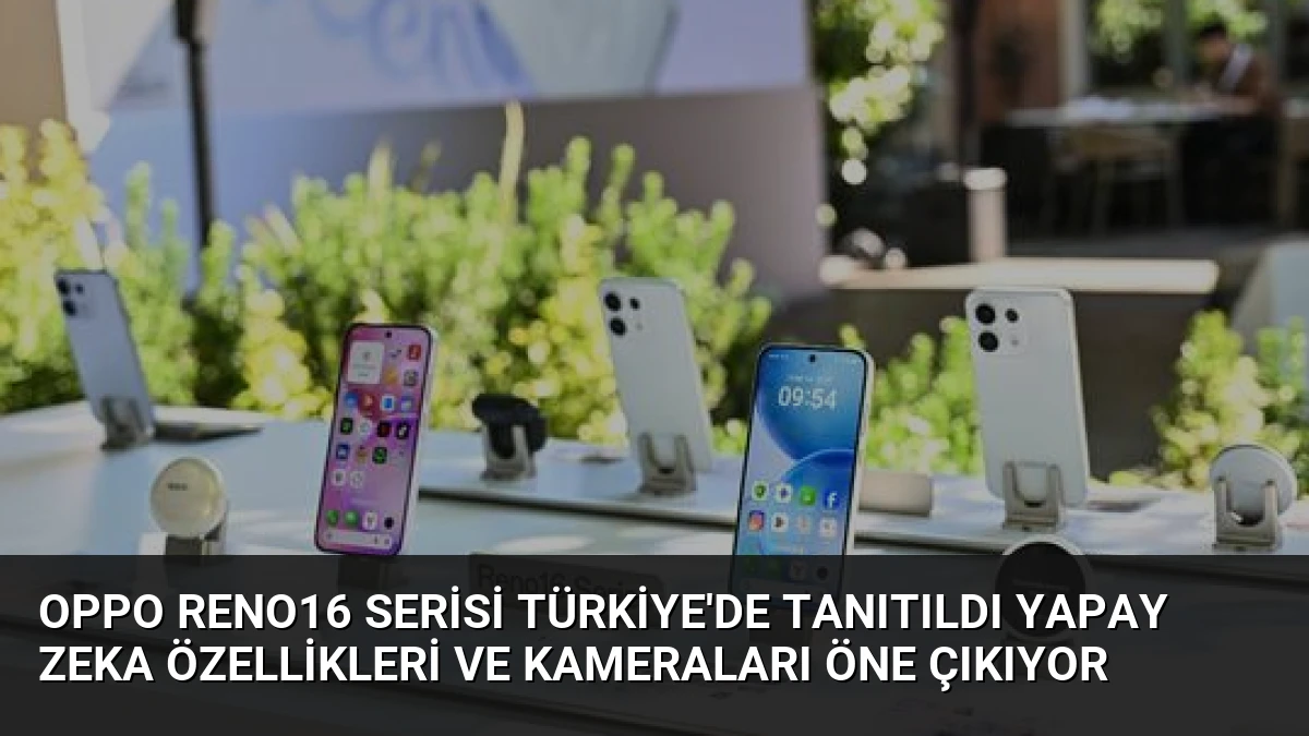 OPPO Reno16 Serisi Türkiye’de Tanıtıldı Yapay Zeka Özellikleri ve Kameraları Öne Çıkıyor