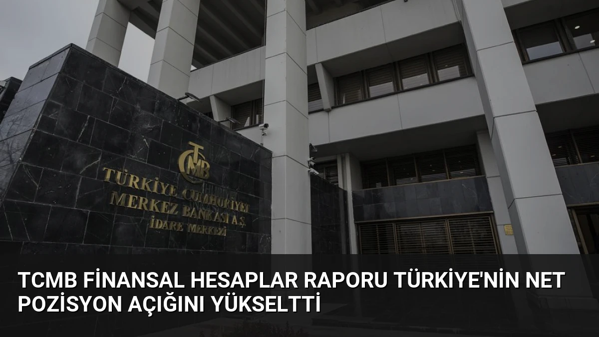 TCMB Finansal Hesaplar Raporu Türkiye’nin Net Pozisyon Açığını Yükseltti