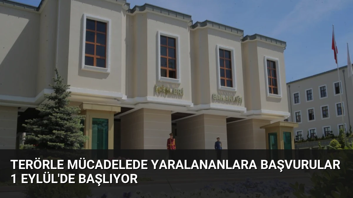 Terörle Mücadelede Yaralananlara Başvurular 1 Eylül’de Başlıyor