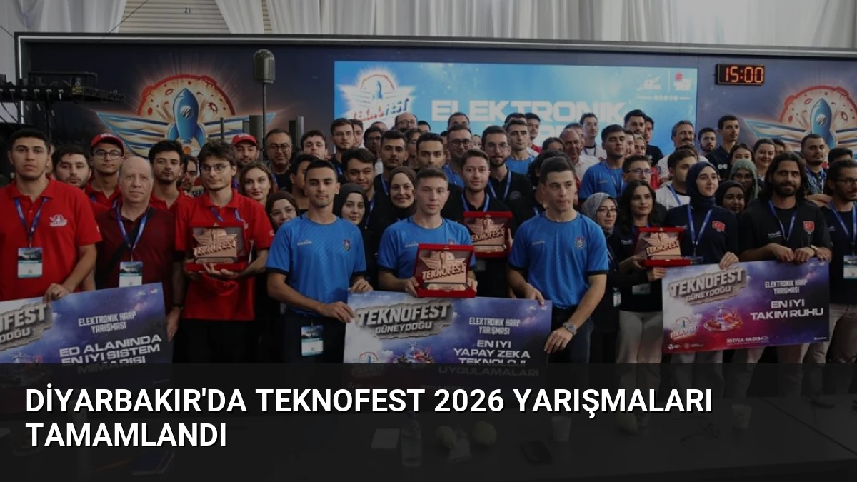 Diyarbakır’da TEKNOFEST 2026 Yarışmaları Tamamlandı