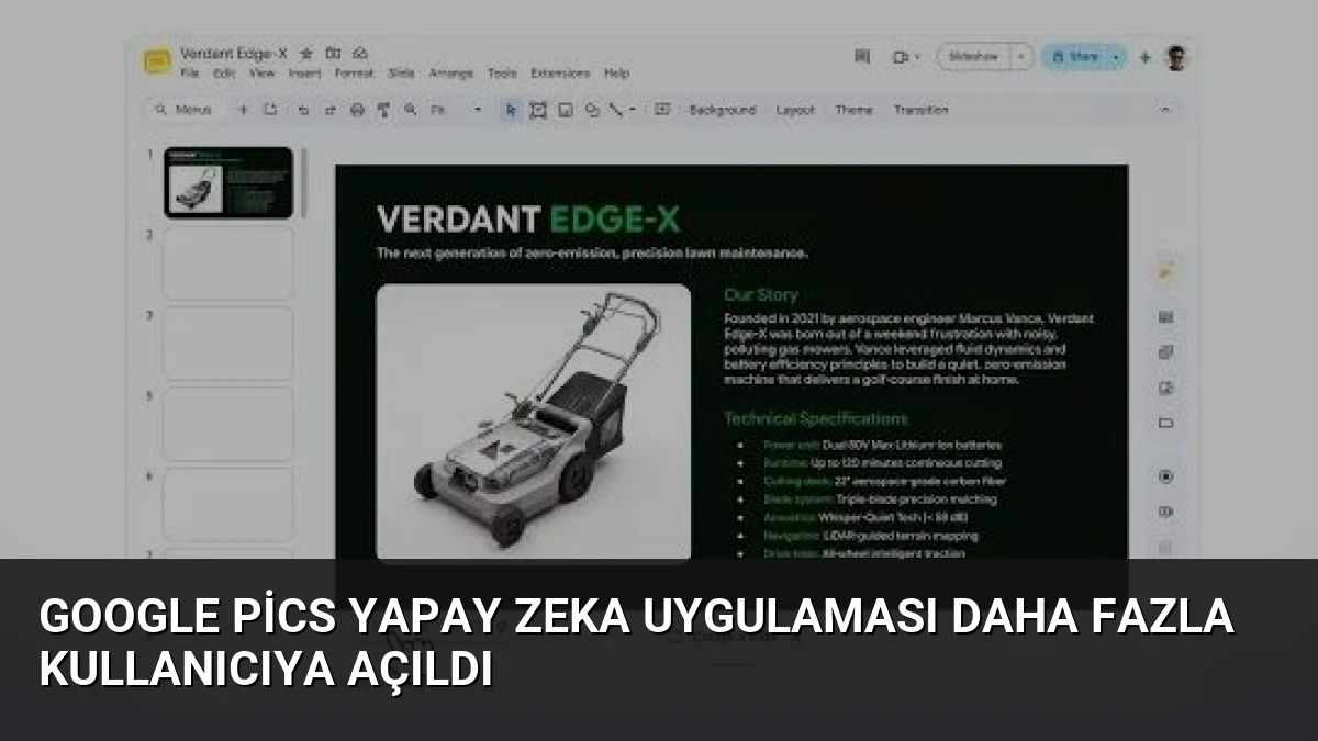 Google Pics Yapay Zeka Uygulaması Daha Fazla Kullanıcıya Açıldı