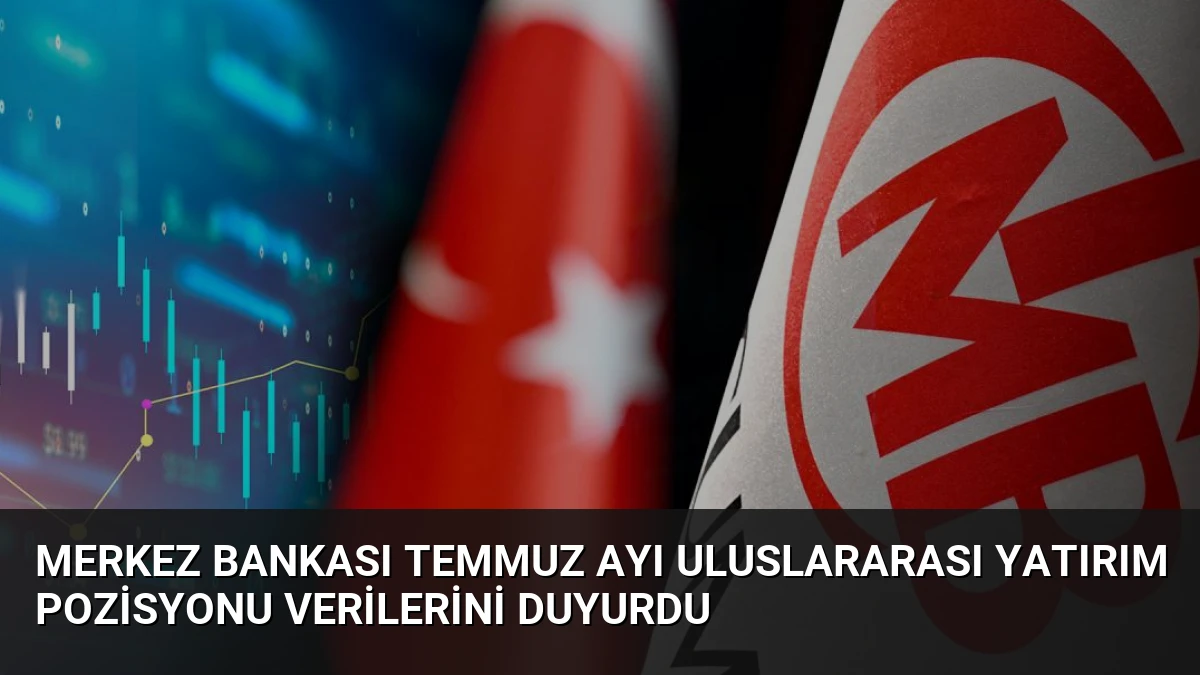 Merkez Bankası Temmuz Ayı Uluslararası Yatırım Pozisyonu Verilerini Duyurdu