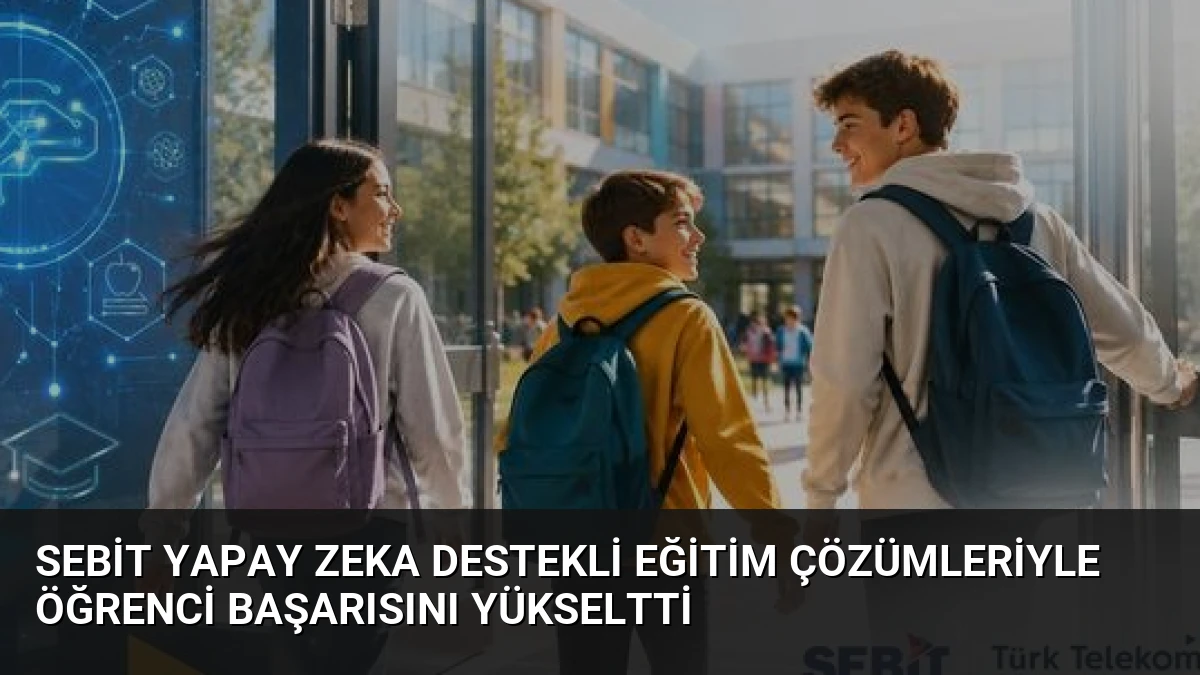 Sebit Yapay Zeka Destekli Eğitim Çözümleriyle Öğrenci Başarısını Yükseltti