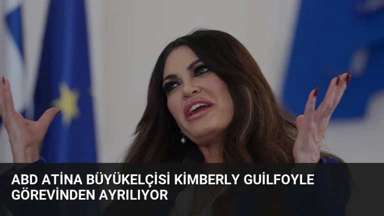 ABD Atina Büyükelçisi Kimberly Guilfoyle Görevinden Ayrılıyor