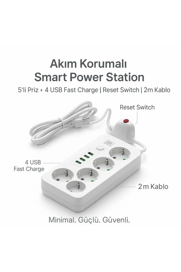 Ofislerde Elektronik Cihaz Güvenliği: Akım Korumalı Priz Kullanımının Önemi